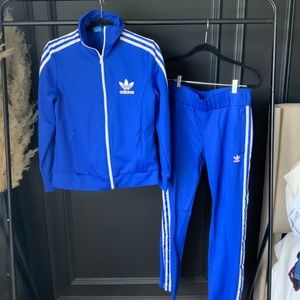 Adidas Blue Tracksuit